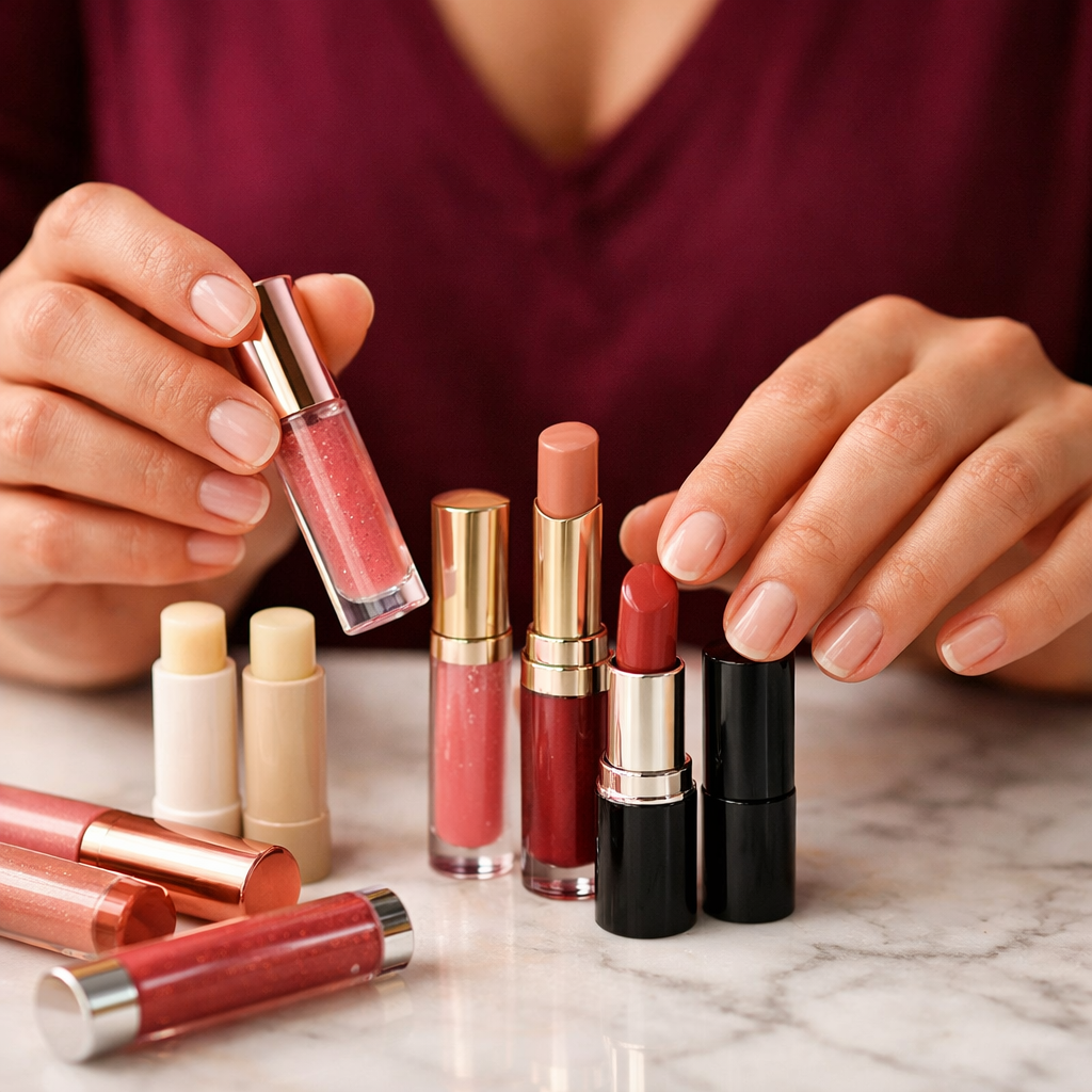 hidden gluten in skincare products safe vs avoid comparison